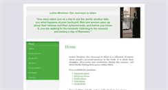 Desktop Screenshot of latinomuslims.net